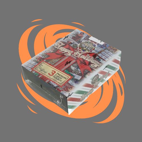 Pick Your Number Break (1) 2025 Leaf Metal Happy Holidays Hobby Box