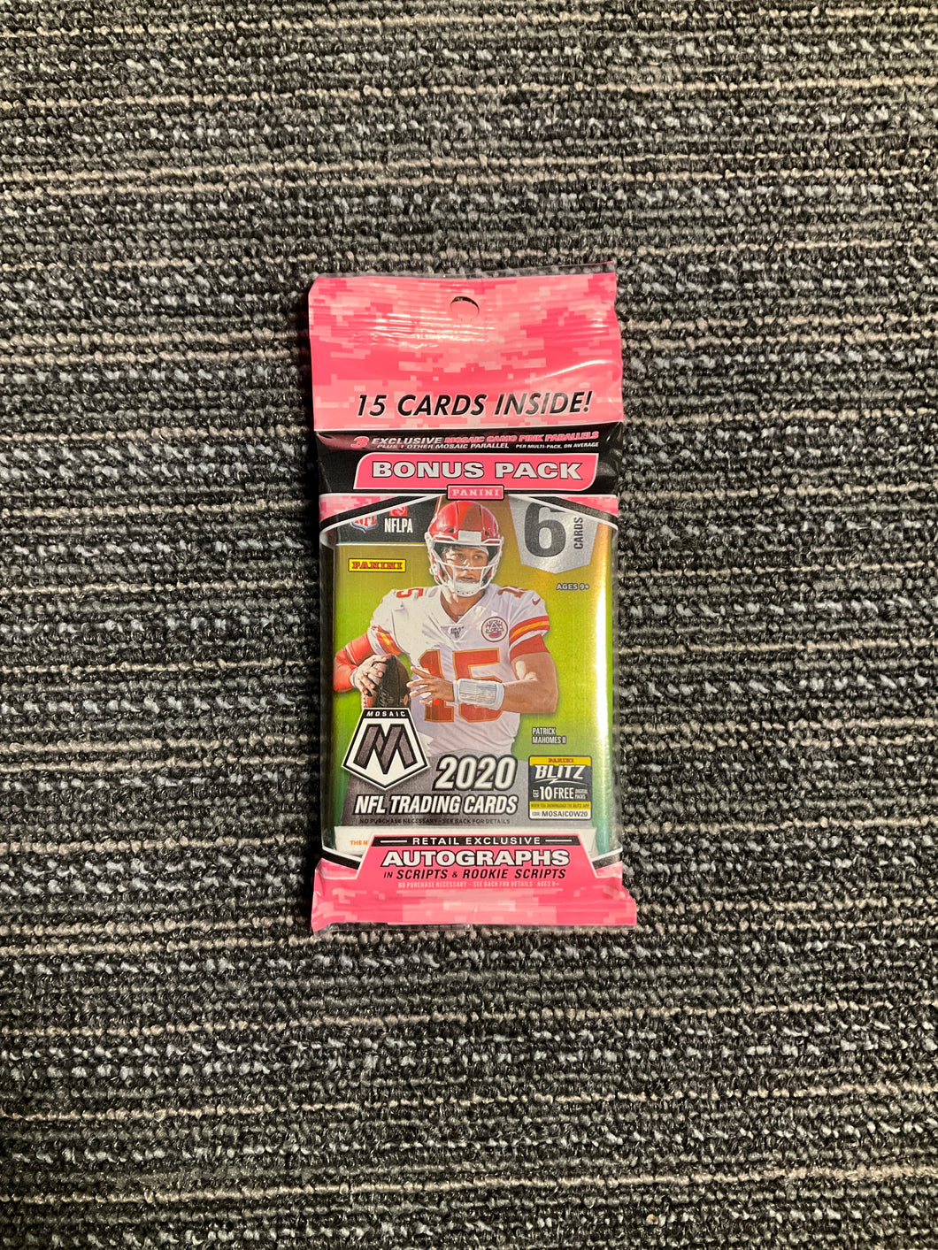 2020 Mosaic Football Cello Pack