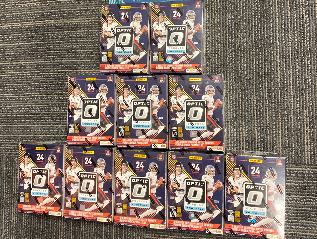 NFL Pick Your Team Break - (10) 2024 Optic Blasters